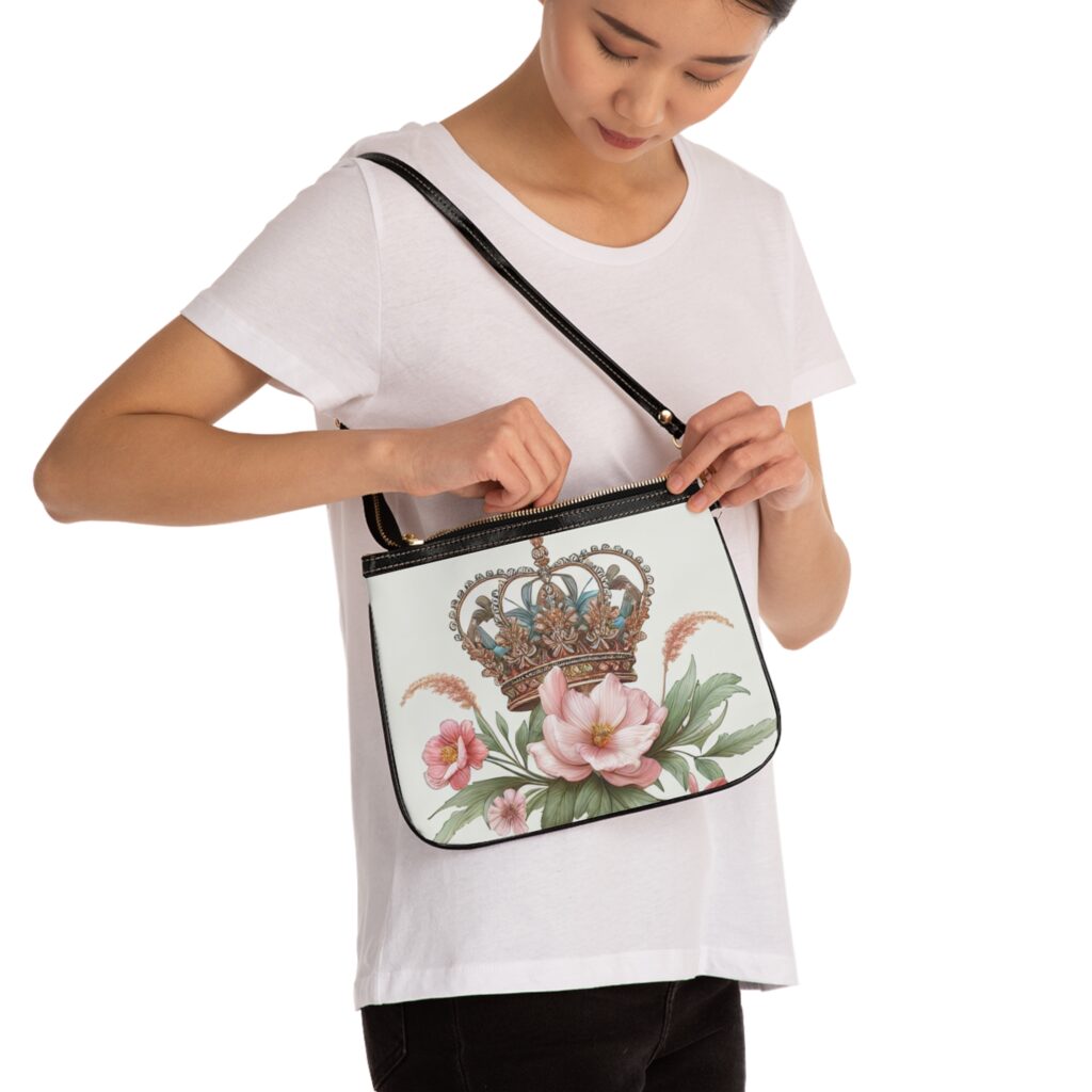 Trendy Floral Handbag – Image 3