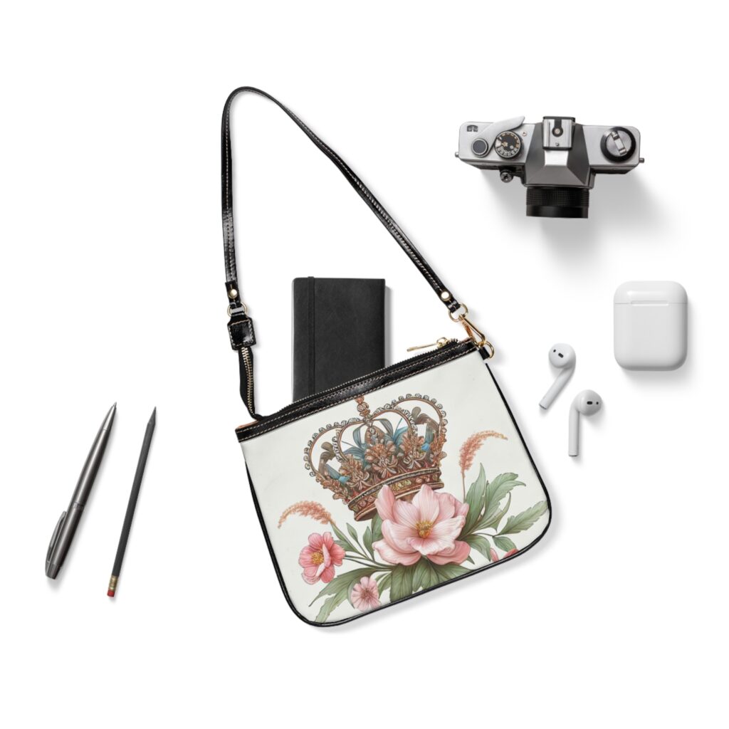 Trendy Floral Handbag – Image 4