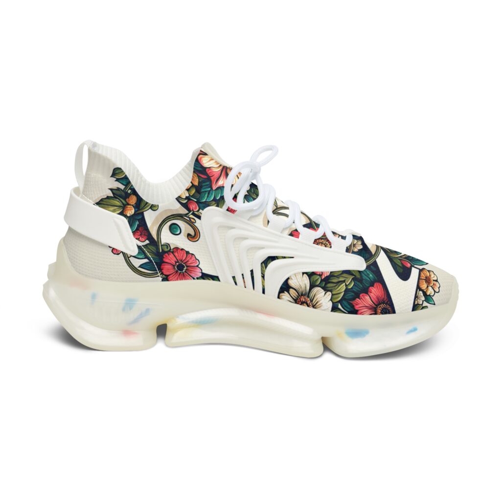 Artistic Women's Mesh Sneakers Trendy Athletic Footwear Unique Fashion – Image 4